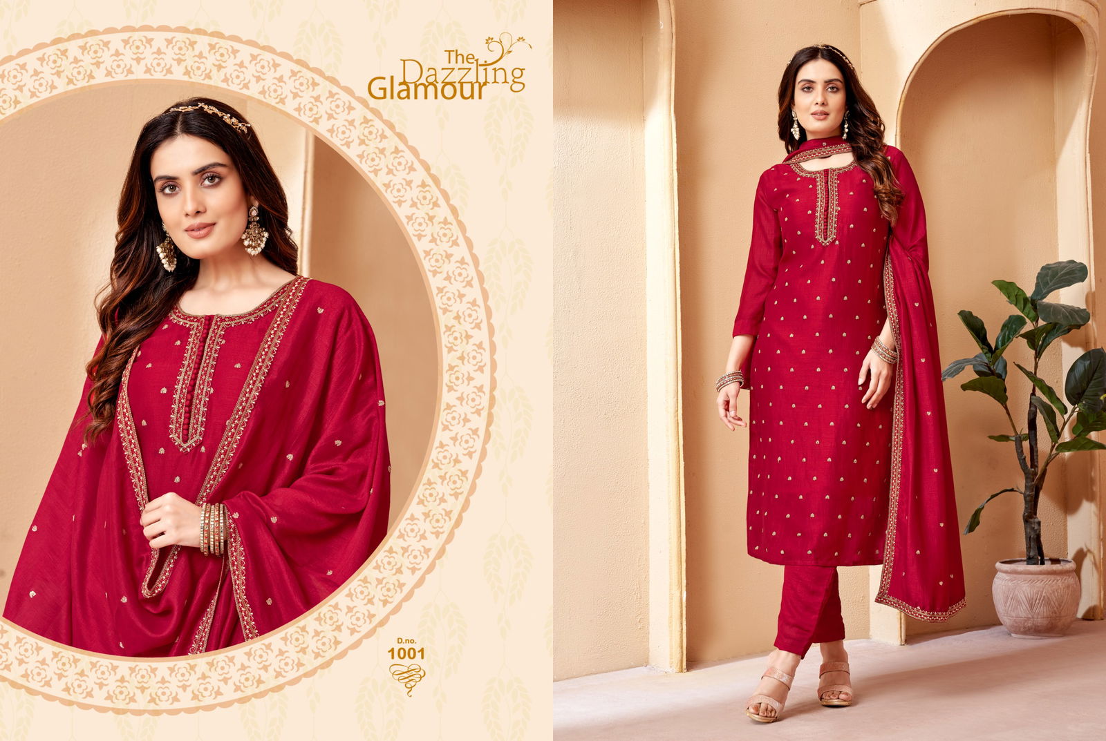 Sadgi By Khushi Vichitra Silk Kurti With Bottom Dupatta Catalog